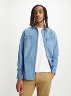 Сорочка джинсова літня чоловіча Levi's Barstow Western 85744-0047 S Standard Esta (5401105321192) - зображення 3