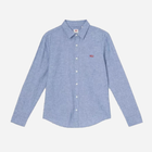 Koszula męska Levi's Ls Battery Hm Shirt Slim 86625-0017 L Niebieska (5401043516414) - obraz 5