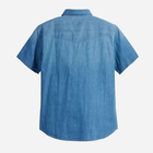 Koszula jeansowa męska Levi's Ss Relaxed Fit Western A5722-0006 L Niebieska (5401128013487) - obraz 6