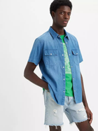 Сорочка джинсова літня чоловіча Levi's Ss Relaxed Fit Western A5722-0006 M Tombsto (5401105961688) - зображення 3