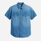 Koszula jeansowa męska Levi's Ss Relaxed Fit Western A5722-0006 XL Niebieska (5401128014101) - obraz 5