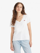 Футболка бавовняна жіноча Levi's Perfect Vneck 85341-0002 M Біла (5400816655091) - зображення 3