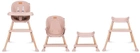 Krzesełko do karmienia Kidwell Eatan Wood różowe (KRWYEAT01A0) - obraz 4