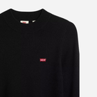 Лонгслів довгий жіночий Levi's Rib Crew Sweater A0719-0000 M Caviar (5400970450136) - зображення 7