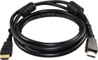 Kabel Reekin HDMI - HDMI Ferrit Full HD 20 m Black (HDMI-027-20M) - obraz 1