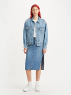 Спідниця джинсова міді літня жіноча Levi's Side Slit Skirt A4711-0000 25 Artist Divided (5401105466022) - зображення 3