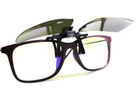 Полярізаційна накладка на окуляри (чорна) - изображение 4