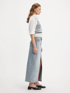 Spódnica jeansowa damska długa Levi's Ankle Column Skirt A7512-0000 26 Granatowa (5401128874583) - obraz 4
