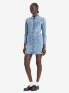 Sukienka koszulowa damska Levi's Flynn Western Core Dress A7592-0001 XS Niebieska (5401128681273) - obraz 3