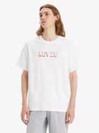 Koszulka męska bawełniana Levi's Ss Relaxed Fit Tee 16143-1245 M Biała (5401128786817) - obraz 3