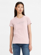 Koszulka damska bawełniana Levi's The Perfect Tee 17369-2433 S Różowa (5401128621330)