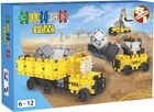 Klocki konstrukcyjne Clics Toys Maszyny budowlane 117 elementów (5425002305819) - obraz 1