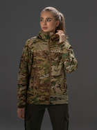Тактична куртка жіноча BEZET 10060 M Мультикам (ROZ6501040378) - зображення 4