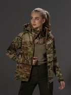 Тактическая куртка женская BEZET 10060 XL Мультикам (ROZ6501040380) - изображение 5
