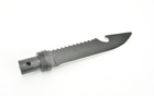 Лопата складна багатофункціональна 9в1 (3 ручки подовжувача, рятувальний молоток, свисток, тактичний - зображення 5