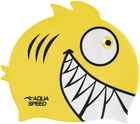 Шапочка для плавания Aqua Speed Zoo Pirana 9700 (246-18) Yellow детская