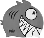 Шапочка для плавания Aqua Speed Zoo Pirana 9701 (246-26) Grey детская