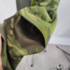 Рубашка мужская военная тактическая с липучками ВСУ (ЗСУ) Ubaks Убакс 20221840 7249 XL 52 р зеленая - изображение 6