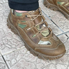 Кросівки чоловічі тактичні ЗСУ 6646 41 р 26,5 см коричневі - зображення 2