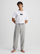 Spodnie od piżamy męskie bawełniane Calvin Klein Underwear 000NM2393E-P7A M Szare (8720107551862) - obraz 3