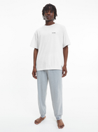 Футболка довга чоловіча Calvin Klein Underwear 000NM2298E-100 L Біла (8719856377625) - зображення 3