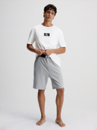Футболка бавовняна довга чоловіча Calvin Klein Underwear 000NM2399E-100 S Біла (8720107554269) - зображення 3
