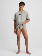 Футболка бавовняна довга чоловіча Calvin Klein Underwear 000NM2399E-P7A L Сіра (8720107555075) - зображення 3