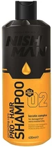 Шампунь для волосся - Nishman Pro-Hair Shampoo 02 Keratin Complex 400ml (1127782-1504310-2)