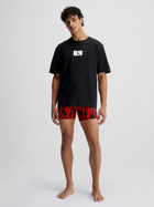 Футболка бавовняна довга чоловіча Calvin Klein Underwear 000NM2399E-UB1 S Чорна (8720107557307) - зображення 3