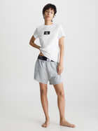Футболка бавовняна жіноча Calvin Klein Underwear 000QS6945E-100 M Біла (8720107312838) - зображення 3