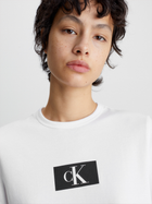 Футболка бавовняна жіноча Calvin Klein Underwear 000QS6945E-100 M Біла (8720107312838) - зображення 4
