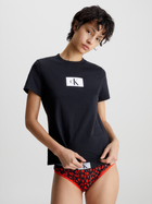 Футболка бавовняна жіноча Calvin Klein Underwear 000QS6945E-UB1 XS Чорна (8720107309678) - зображення 1