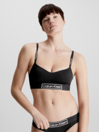Biustonosz bawełniany Calvin Klein Underwear 000QF6770E-UB1 S Czarny (8719855436606) - obraz 1