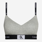 Biustonosz bawełniany Calvin Klein Underwear 000QF7218E-P7A S Szary (8720107348004) - obraz 4