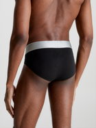 Zestaw majtek slipów męskich bawełnianych Calvin Klein Underwear 000NB3129A-MPI XL 3 szt. Czarny/Biały/Szary (8719855393978) - obraz 3