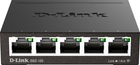 Комутатор D-Link DGS-105 L2 Gigabit Ethernet 10/100/1000 (DGS-105/E) - зображення 2