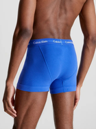 Набір трусів шорт чоловічих бавовняних Calvin Klein Underwear 0000U2662G-4KU L 3 шт Чорний/Синій/Блакитний (8719113950776) - зображення 3