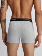 Zestaw majtek bokserek męskich bawełnianych Calvin Klein Underwear 000NB3528A-6H3 S 3 szt. Szary/Czarny/Biały (8720107557680) - obraz 3