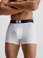 Набір трусів шорт чоловічих бавовняних Calvin Klein Underwear 000NB3528A-6H3 M 3 шт Сірий/Чорний/Білий (8720107557697) - зображення 2