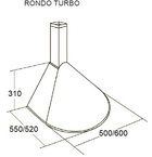 Витяжка Akpo WK-5 Rondo Turbo White - зображення 2