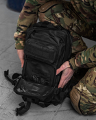 Штурмовий тактичний рюкзак л indestructible чорний - зображення 5