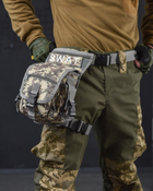 Тактическая сумка поясная на ногу swat nato п - изображение 1