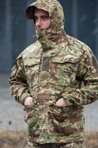 Тактический костюм Куртка парка и брюки с наколенниками цвет мультикам размер L - изображение 9
