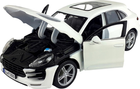 Metalowy model samochodu Bburago Porsche Macan Biały 1:24 (4893993002757) - obraz 3