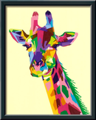 Malowanie po numerach Ravensburger CreArt Żyrafa 24 x 30 cm (4005556289936) - obraz 2