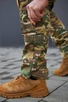 Тактические мужские брюки с наколенниками мультикам размер M - изображение 5