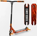Самокат трюковый Best Scooter BS-77225 HIC-система колеса 110 мм, пеги, оранжевый