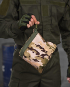 Тактическая мужская куртка дождевик M мультикам (17009) - изображение 6