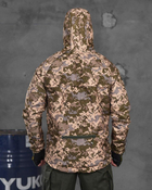 Тактическая мужская куртка дождевик 3XL пиксель (17077) - изображение 5