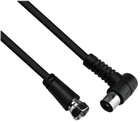 Kabel antenowy DPM TV-F 3 m BMF32B czarny (5906881208038) - obraz 1